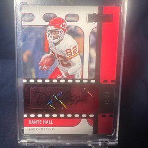 2021 Donruss Signature Series Dante Hall Autograph Auto Chiefs SS-DHA 43/99